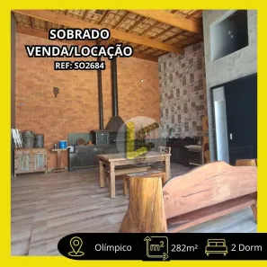 Sobrado com 2 Quartos para venda ou aluguel, 282m² no Olímpico, São Caetano do Sul