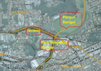Lote/Terreno à venda, 1657m² no Mossunguê, Curitiba