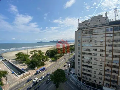 Apartamento com 3 Quartos para alugar, 144m² no Gonzaga, Santos