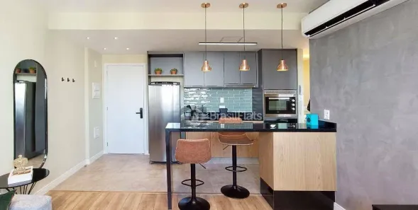 Apartamento com 1 Quarto para alugar, 38m² no Vila São Francisco (Zona Sul), São Paulo