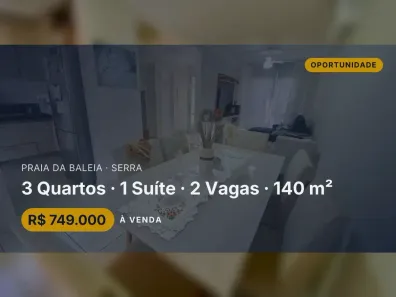 Casa com 3 Quartos à venda, 140m² no Praia da Baleia, Serra