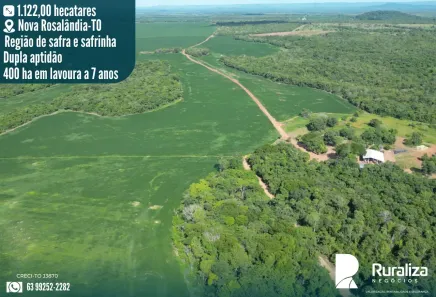 Fazenda/Sítio à venda, 1122m² no , Nova Rosalândia