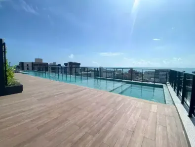 Flat com 1 Quarto à venda, 16m² no Tambaú, João Pessoa