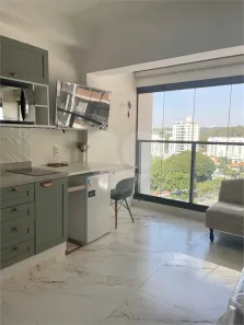 Apartamento com 1 Quarto para alugar, 26m² no Jardim das Acácias, São Paulo
