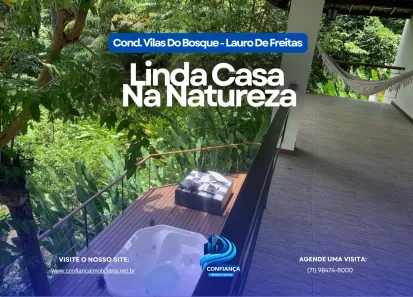 Casa de Condomínio com 3 Quartos à venda, 384m² no Centro, Lauro de Freitas