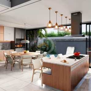 Sobrado com 4 Quartos à venda, 241m² no Jardins Barcelona, Senador Canedo