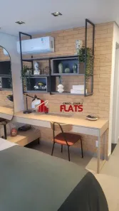 Flat com 1 Quarto para alugar, 28m² no Pinheiros, São Paulo