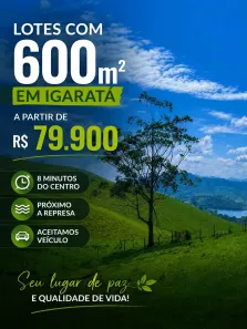 Lote/Terreno à venda, 600m² no Centro, Igaratá