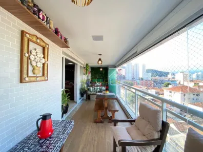 Apartamento com 3 Quartos à venda, 131m² no Marapé, Santos