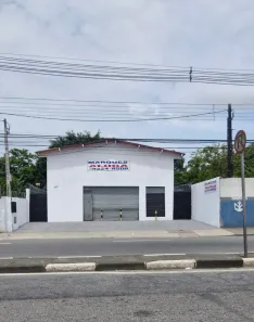 Galpão/Depósito/Armazém para alugar, 327m² no Jardim Las Palmas, Guarujá
