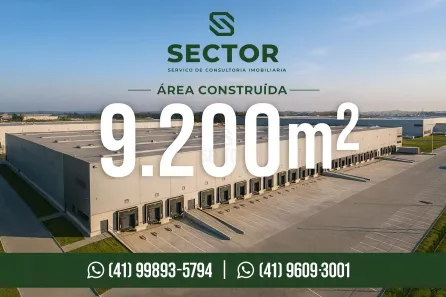 Galpão/Depósito/Armazém para alugar, 9200m² no Quississana, São José dos Pinhais