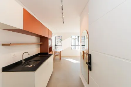 Apartamento com 1 Quarto para alugar, 24m² no Água Verde, Curitiba
