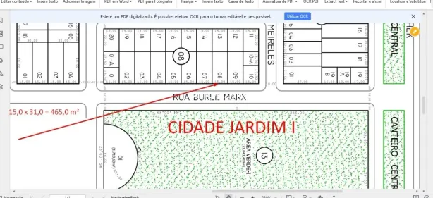 Lote/Terreno à venda, 465m² no Residencial Cidade Jardim, Sinop