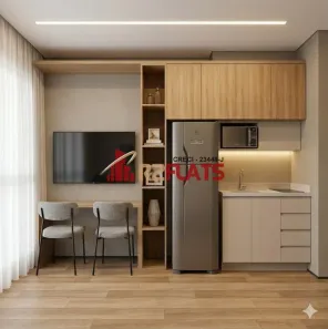 Apartamento com 1 Quarto para alugar, 28m² no Vila Olímpia, São Paulo