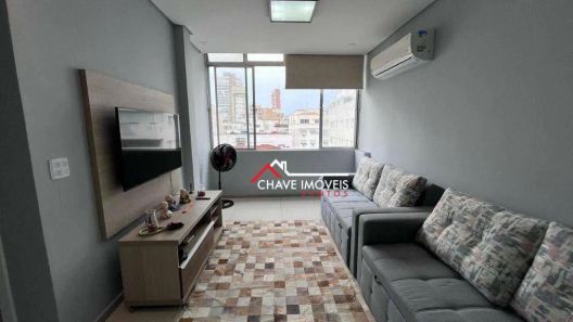 Apartamento com 1 Quarto à venda, 49m² no Gonzaga, Santos