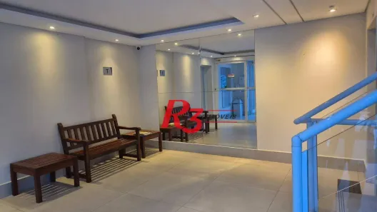 Apartamento com 1 Quarto para alugar, 50m² no Vila Mathias, Santos