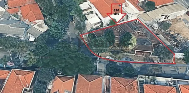 Lote/Terreno à venda, 520m² no Instituto de Previdência, São Paulo