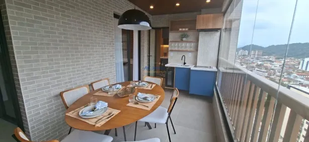 Apartamento com 2 Quartos à venda, 74m² no Canto do Forte, Praia Grande