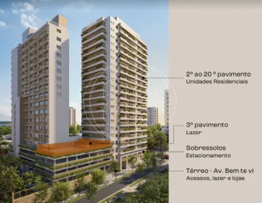 Apartamento com 1 Quarto à venda, 27m² no Moema, São Paulo
