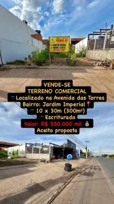 Lote/Terreno à venda, 300m² no Jardim Imperial, Cuiabá