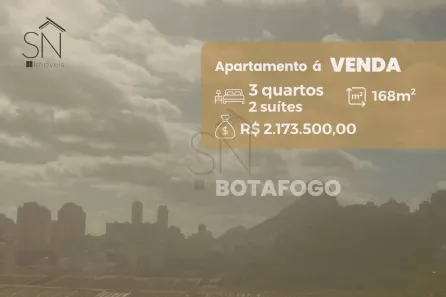 Apartamento com 3 Quartos à venda, 168m² no Botafogo, Rio de Janeiro