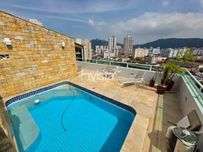 Cobertura com 3 Quartos à venda, 300m² no Gonzaga, Santos