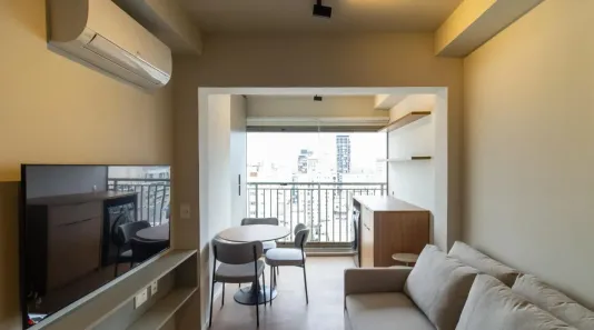 Apartamento com 1 Quarto para alugar, 50m² no Perdizes, São Paulo