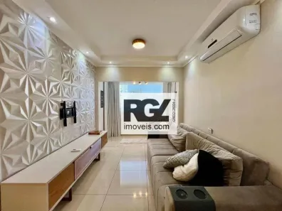 Apartamento com 2 Quartos para alugar, 63m² no Estuário, Santos
