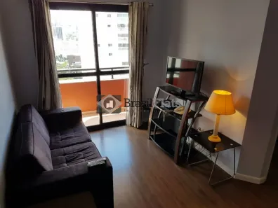 Apartamento com 1 Quarto para alugar, 51m² no Cidade Monções, São Paulo