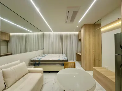 Kitnet com 1 Quarto à venda, 35m² no Pitangueiras, Guarujá