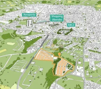 Lote/Terreno à venda, 250m² no Recreio dos Bandeirantes, Uberaba