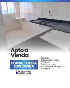 Apartamento com 2 Quartos à venda, 50m² no Gramame, João Pessoa