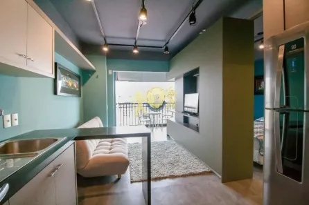 Flat com 1 Quarto para alugar, 40m² no Bela Vista, São Paulo