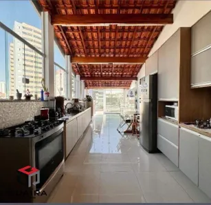 Cobertura com 3 Quartos à venda, 139m² no Vila Valparaíso, Santo André