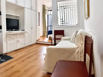 Flat com 1 Quarto para alugar, 28m² no Cerqueira César, São Paulo