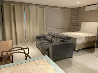 Apartamento com 1 Quarto para alugar, 44m² no Indianópolis, São Paulo