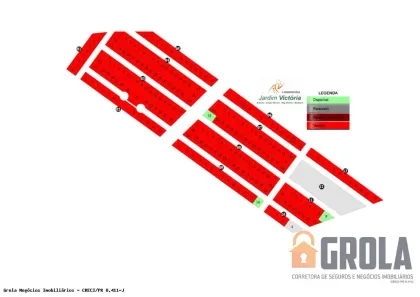 Lote/Terreno à venda, 454m² no Jardim Victória, Campo Mourão