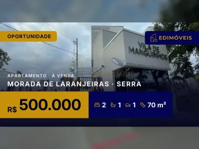Apartamento com 2 Quartos à venda, 70m² no Morada de Laranjeiras, Serra