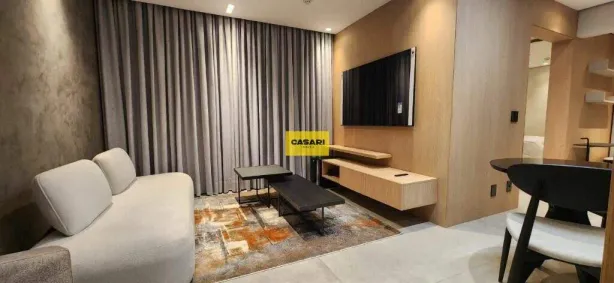 Flat com 1 Quarto à venda, 44m² no Jardim Bela Vista, Santo André