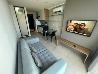 Apartamento com 1 Quarto para alugar, 35m² no Barra de Jangada, Jaboatão dos Guararapes