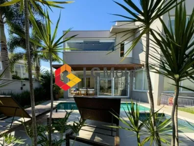 Casa de Condomínio com 4 Quartos à venda, 467m² no Alphaville Dom Pedro, Campinas