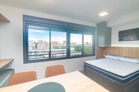 Apartamento com 1 Quarto para alugar, 28m² no Farroupilha, Porto Alegre
