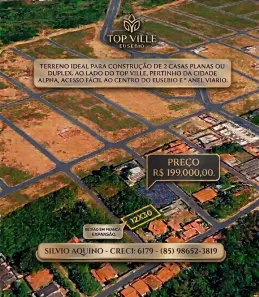 Lote/Terreno à venda, 360m² no Tamatanduba, Eusébio