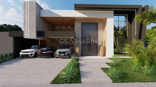 Casa de Condomínio com 4 Quartos à venda, 377m² no Jardim Tarobá, Cambé