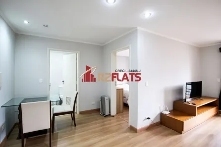 Flat com 1 Quarto para alugar, 45m² no Itaim Bibi, São Paulo