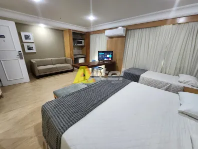 Flat com 1 Quarto para alugar, 43m² no Barra da Tijuca, Rio de Janeiro