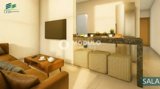 Casa com 2 Quartos à venda, 56m² no Shopping Park, Uberlândia