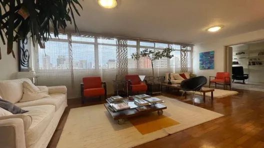 Apartamento com 3 Quartos para alugar, 176m² no Cerqueira César, São Paulo
