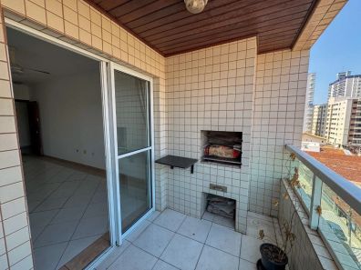 Apartamento com 2 Quartos para venda ou aluguel, 60m² no Guilhermina, Praia Grande