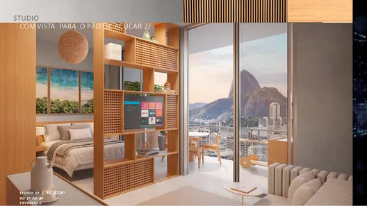 Apartamento com 1 Quarto à venda, 32m² no Humaitá, Rio de Janeiro